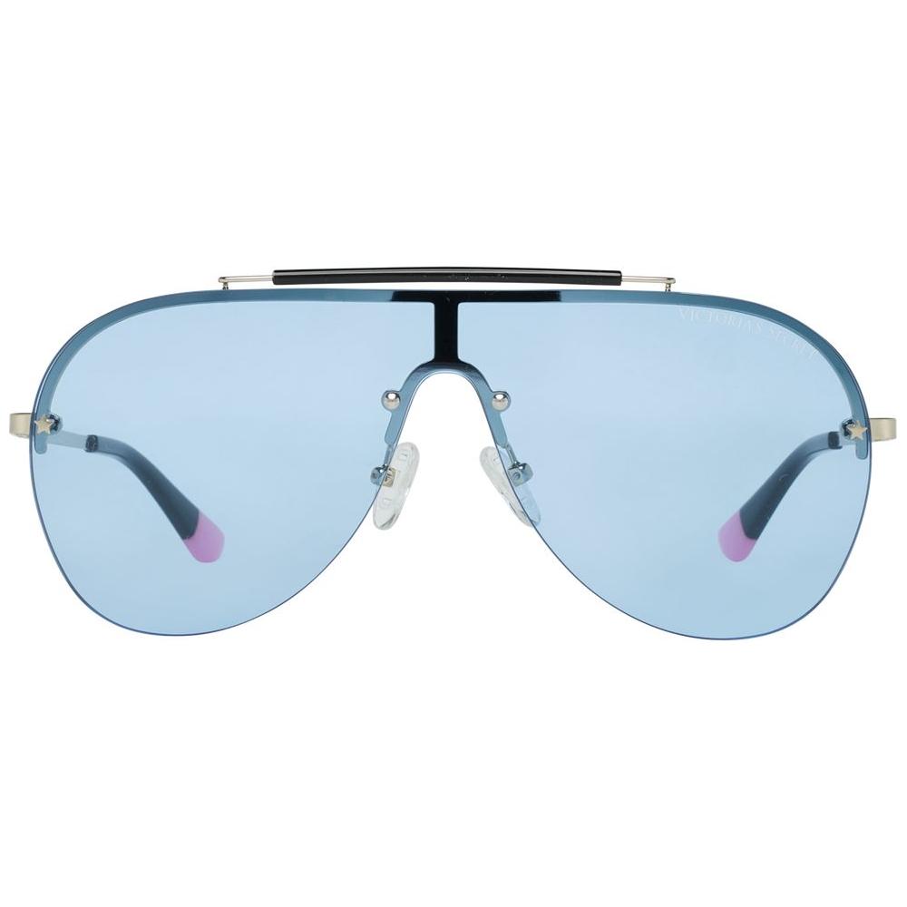 Victoria's Secret Gold Metal Sunglasses Victoria's Secret Light Blue