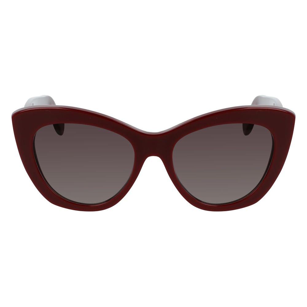 Salvatore Ferragamo Bordeaux Acetate Sunglasses Salvatore Ferragamo Dark Slate Gray