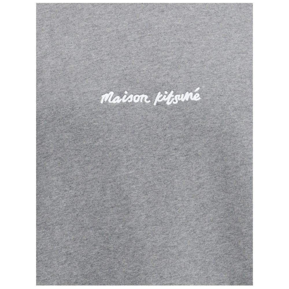 Maison Kitsuné Logoed Sweatshirt Maison Kitsuné Dark Gray