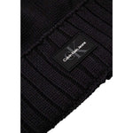 Calvin Klein Jeans Black Cotton Caps Baseball Hat