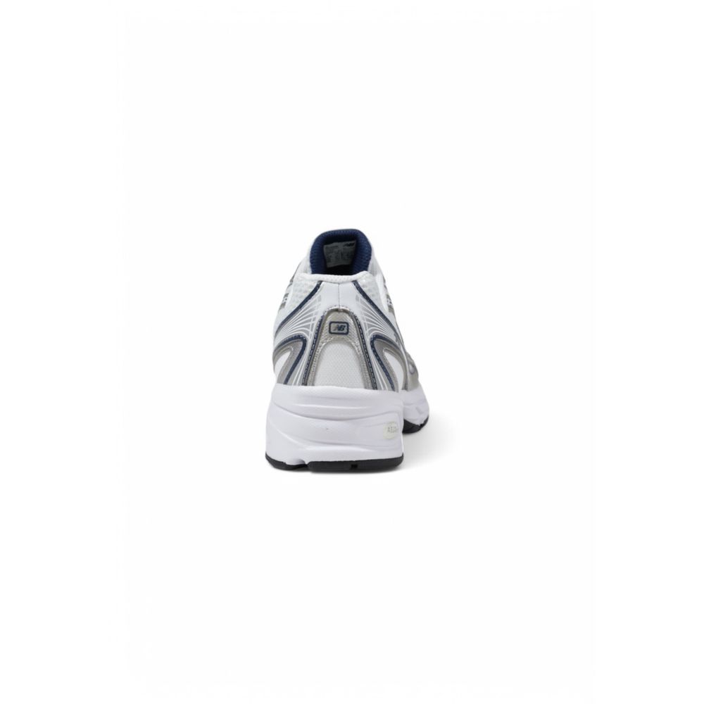 New Balance Blue Artificial Leather Sneaker New Balance Light Gray