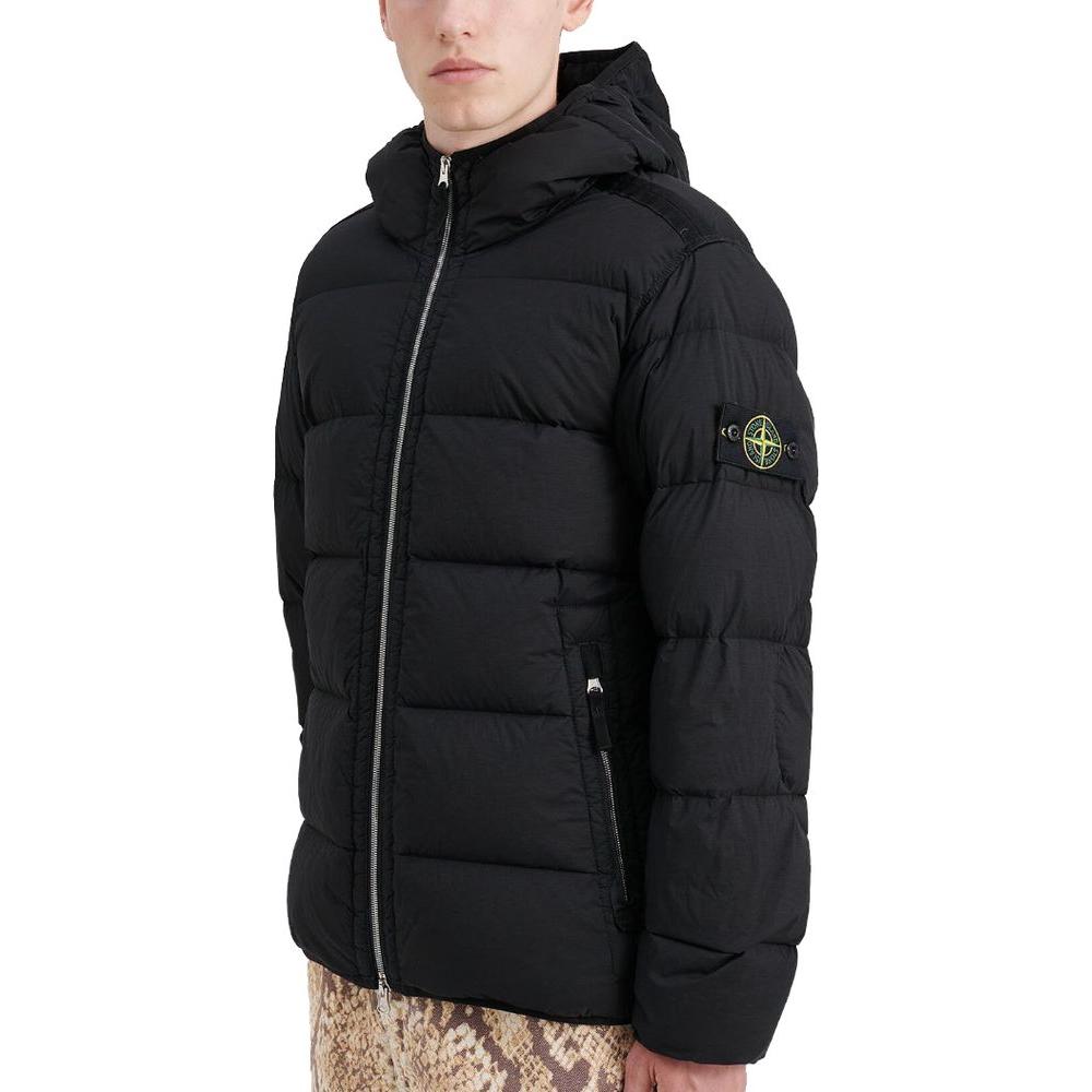 Stone Island Black Nylon Jacket