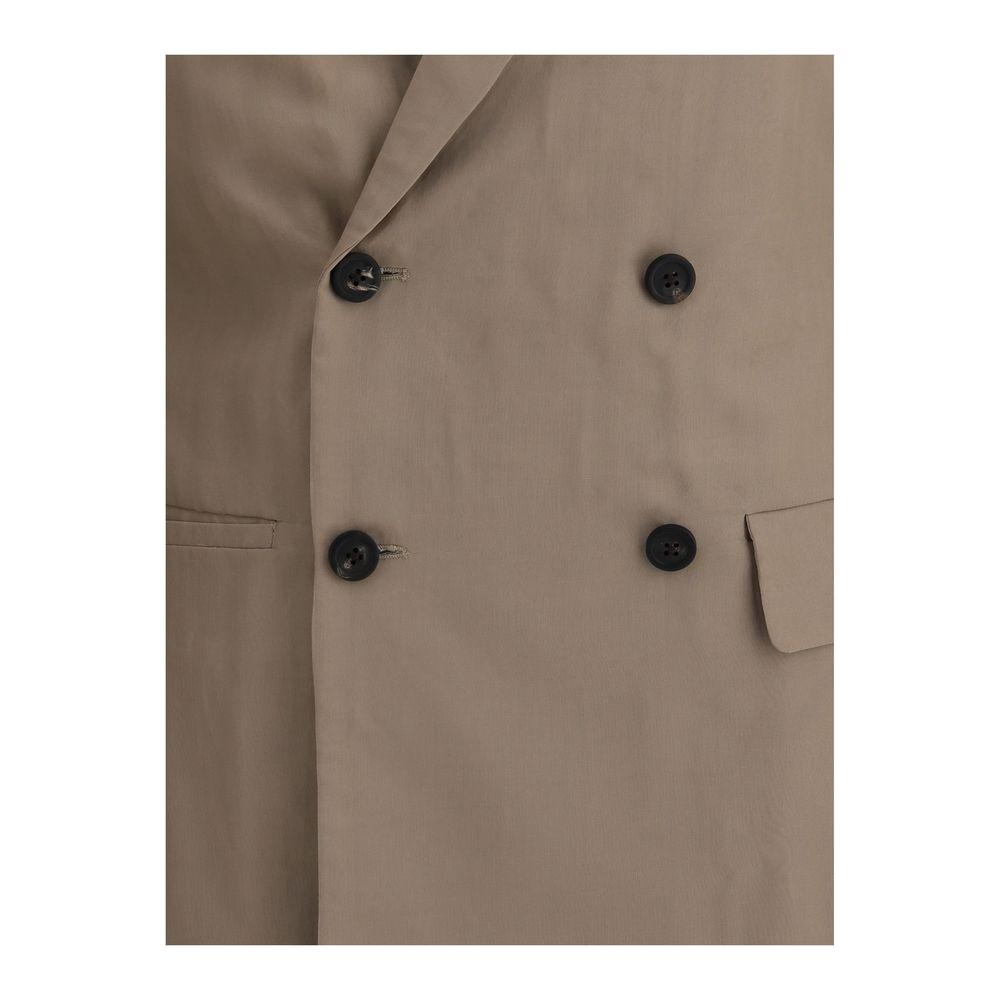 Rick Owens Double-breasted Blazer Rick Owens Dim Gray