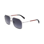 Levi's Gray Stainless Steel Sunglasses