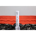 Dolce & Gabbana Orange Polyester Beachwear Shorts 2Pc Swimwear