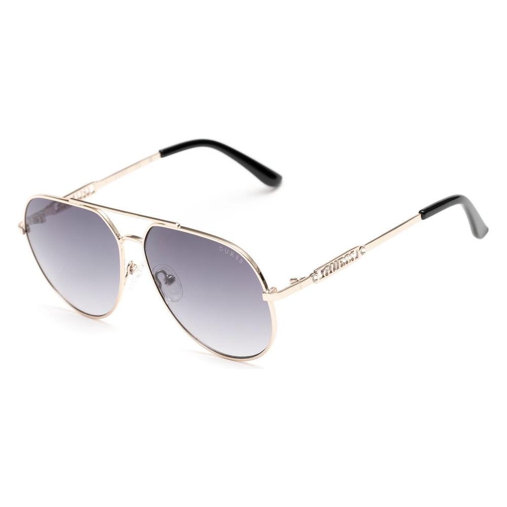 Guess Gold Metal Sunglasses Guess Gray