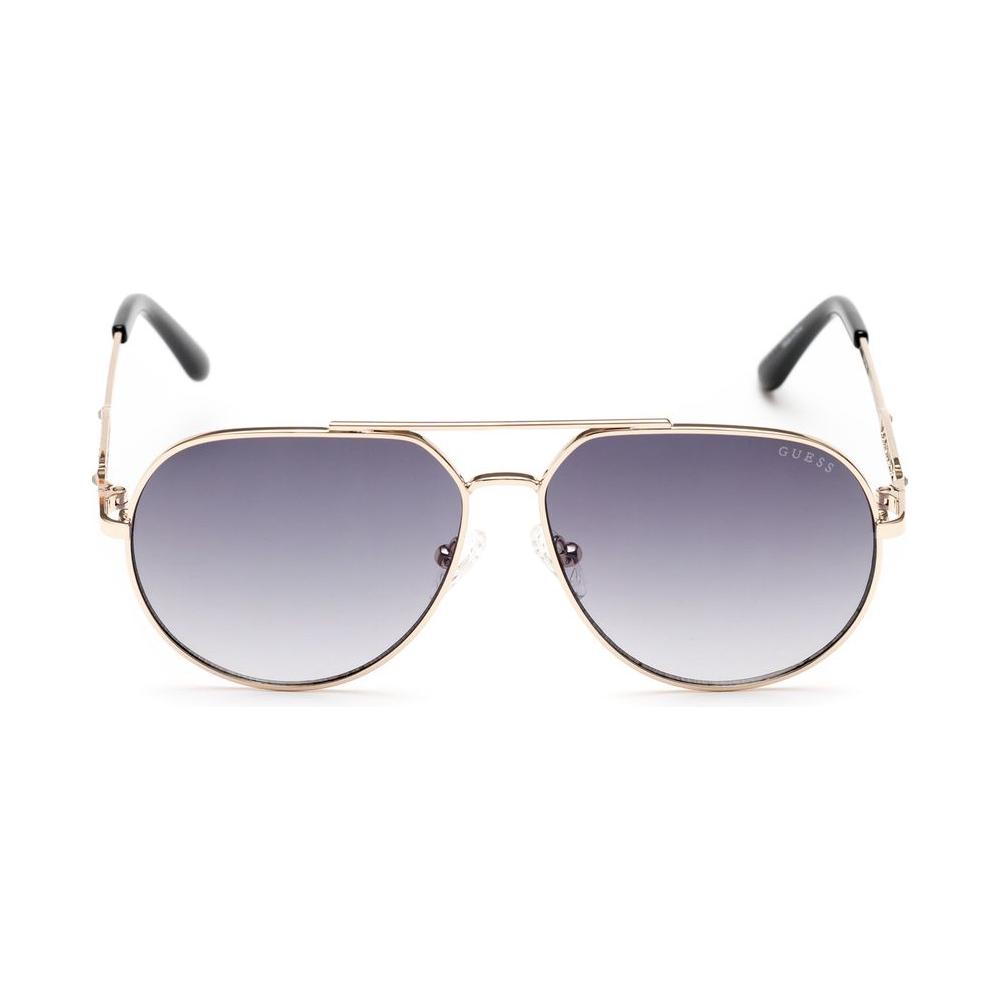 Guess Gold Metal Sunglasses Guess Gray