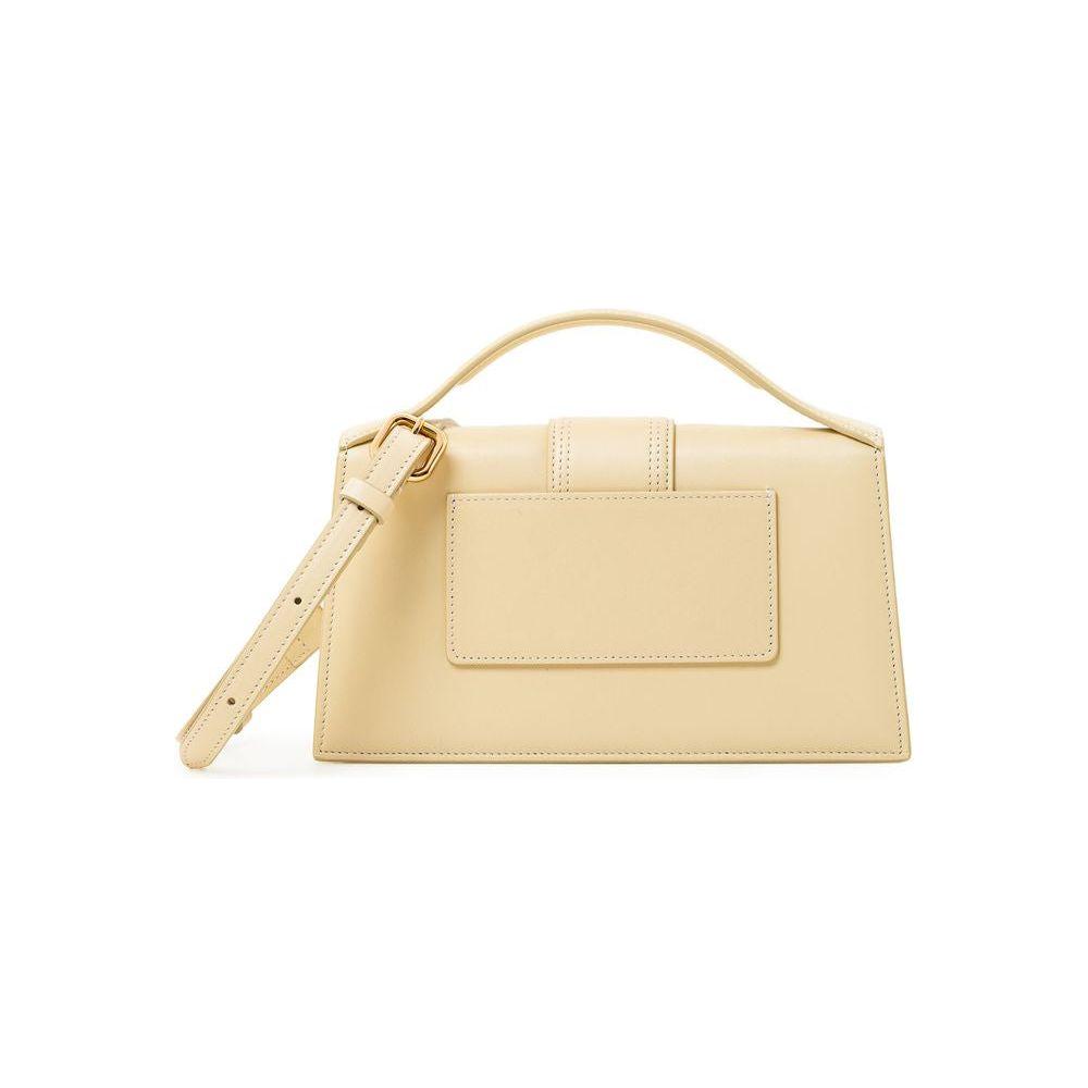 Jacquemus Yellow Leather Shoulder Bag Jacquemus Wheat