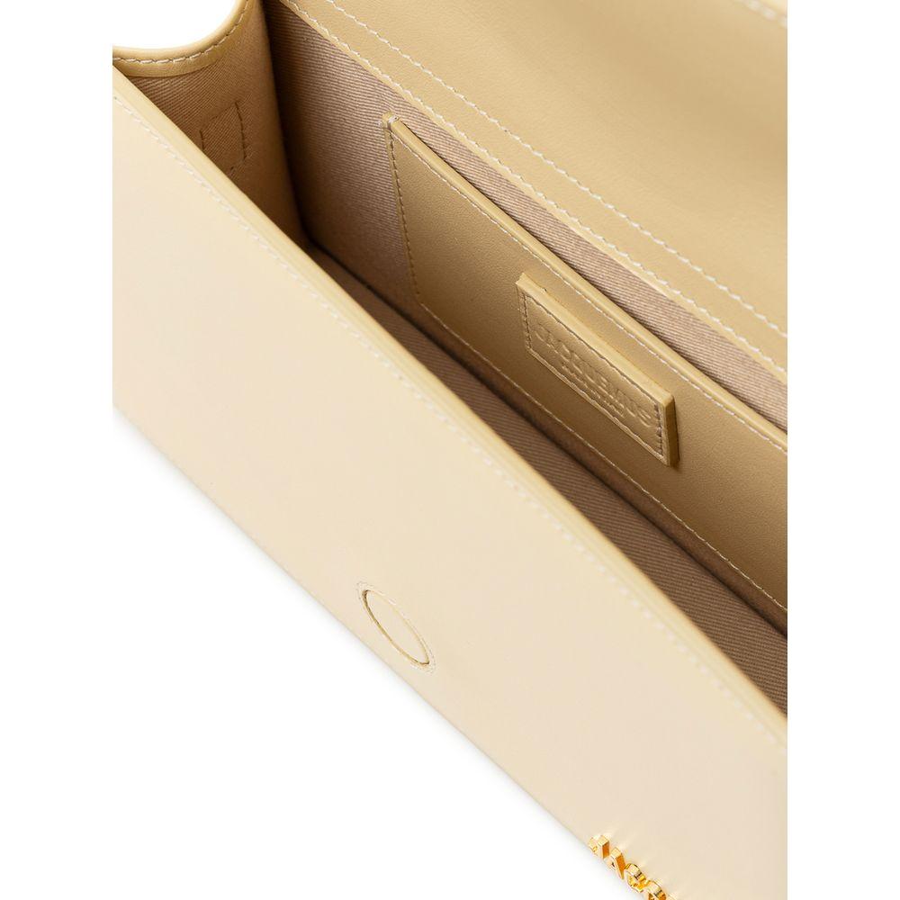 Jacquemus Yellow Leather Shoulder Bag Jacquemus Wheat