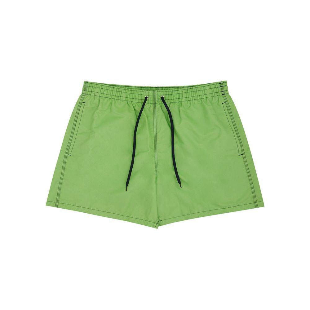 Malo Green Polyester Swimwear Malo Dark Sea Green