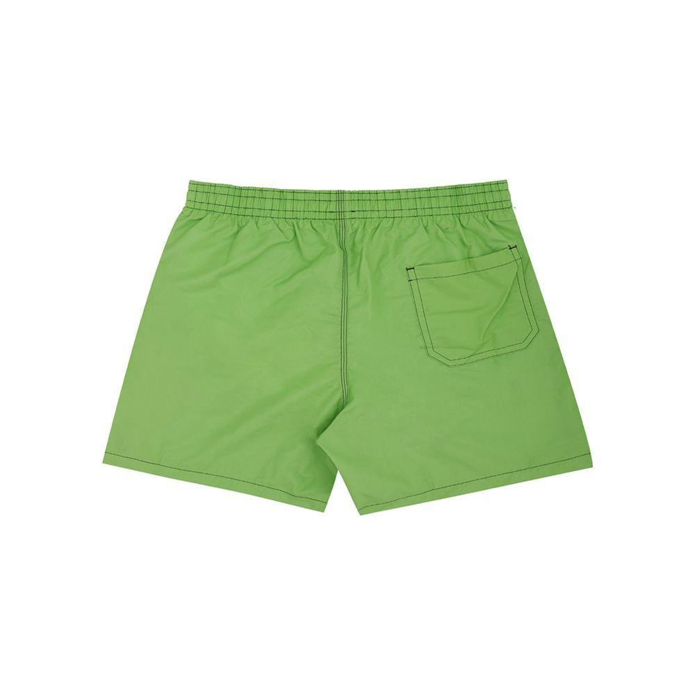 Malo Green Polyester Swimwear Malo Dark Sea Green