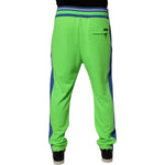 Dolce & Gabbana Green Blue Jogger Sweatpants Pants PAN75755-48
