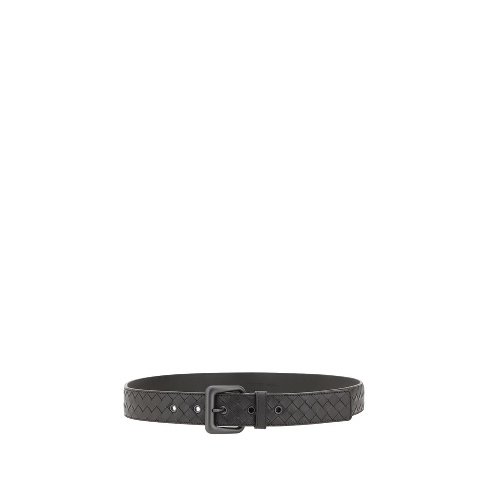 Bottega Veneta Iconic intrecciato Belt Bottega Veneta Dark Slate Gray