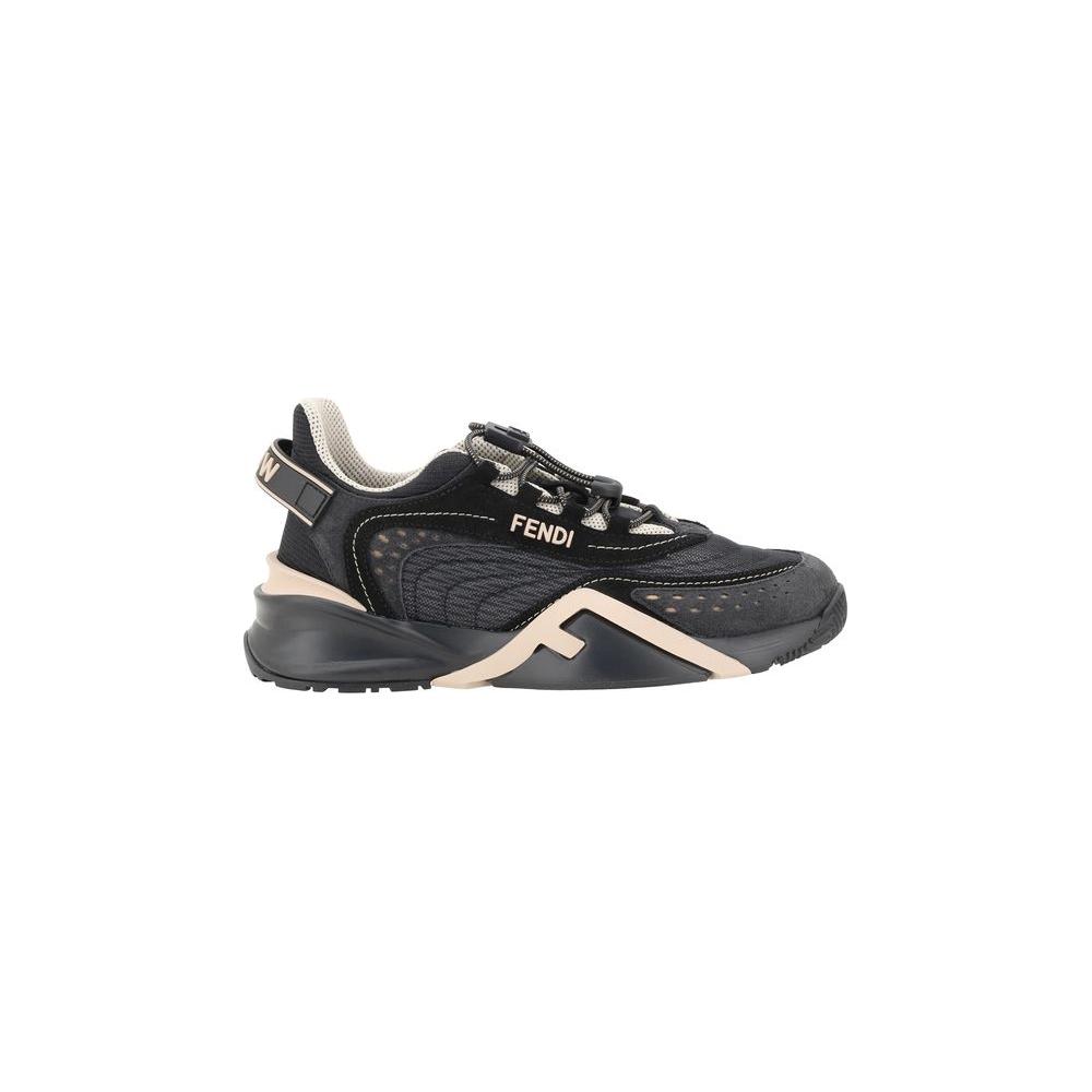 Fendi Logoed Sneakers Fendi Dark Slate Gray