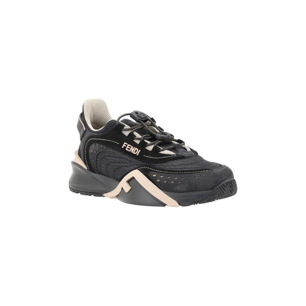 Fendi Logoed Sneakers Fendi Dark Slate Gray