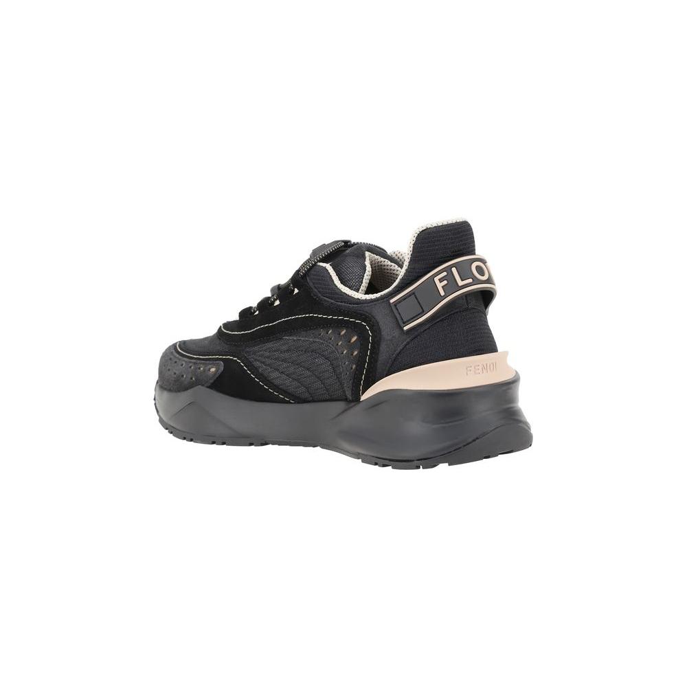 Fendi Logoed Sneakers Fendi Dark Slate Gray