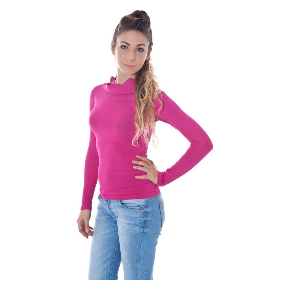 Phard Pink Viscose Sweater Phard Pale Violet Red