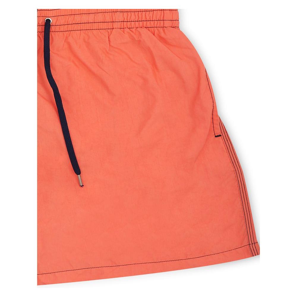 Malo Orange Polyester Swimwear Malo Coral