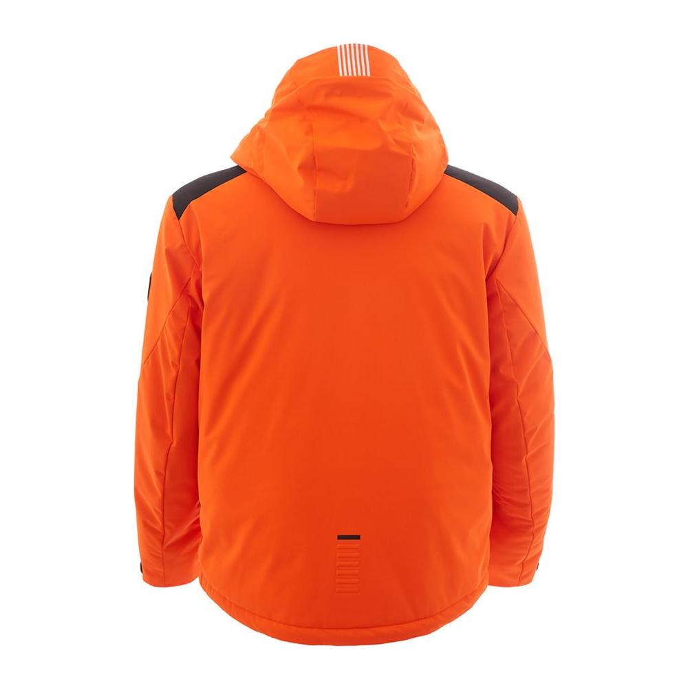EA7 Emporio Armani Radiant Orange EA7 Lightweight Jacket EA7 Emporio Armani Orange Red