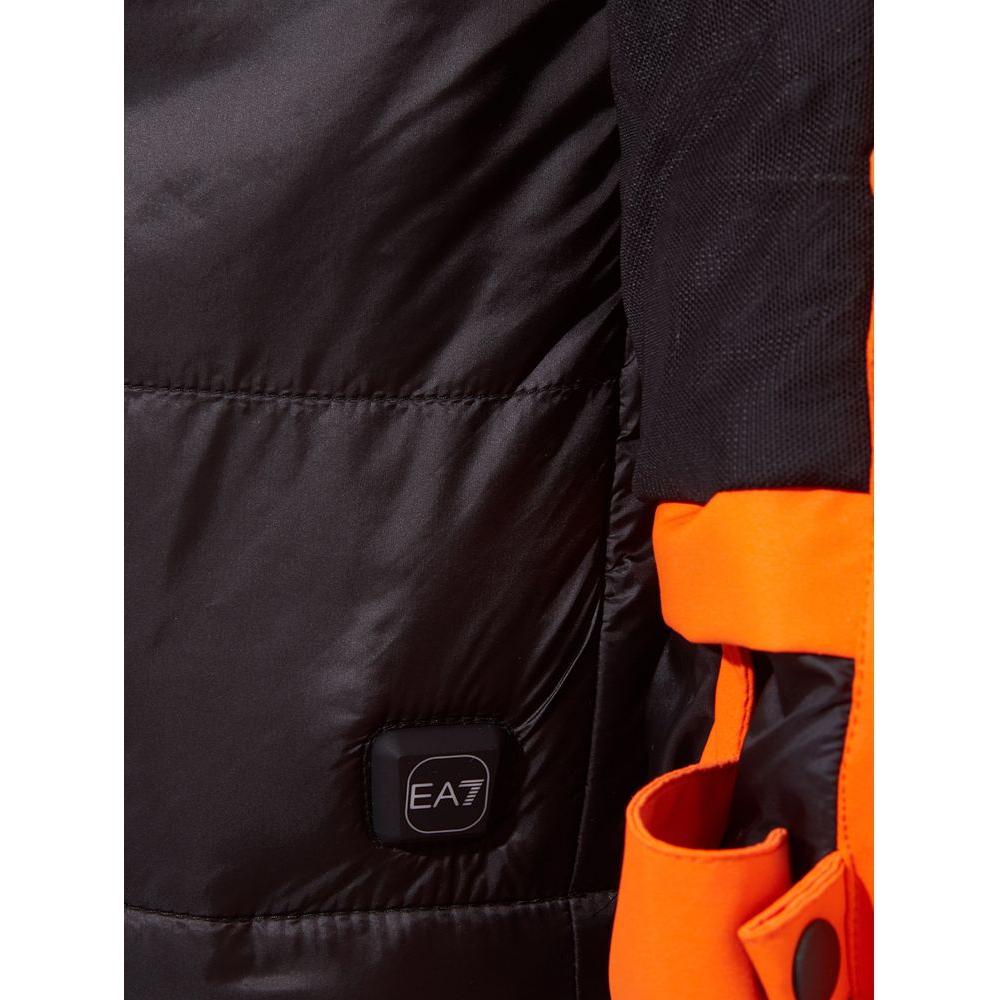 EA7 Emporio Armani Radiant Orange EA7 Lightweight Jacket EA7 Emporio Armani Black