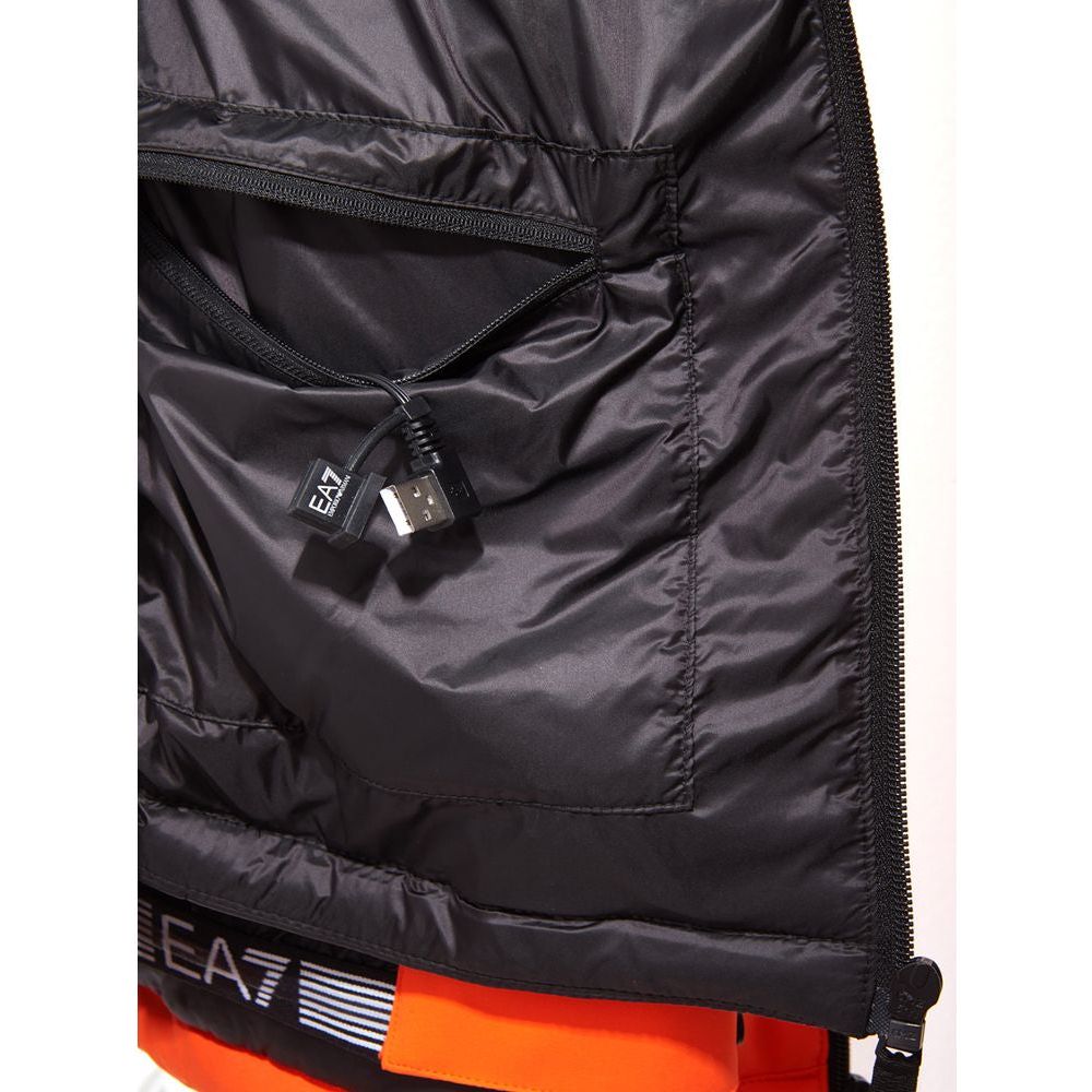 EA7 Emporio Armani Radiant Orange EA7 Lightweight Jacket EA7 Emporio Armani Dark Slate Gray