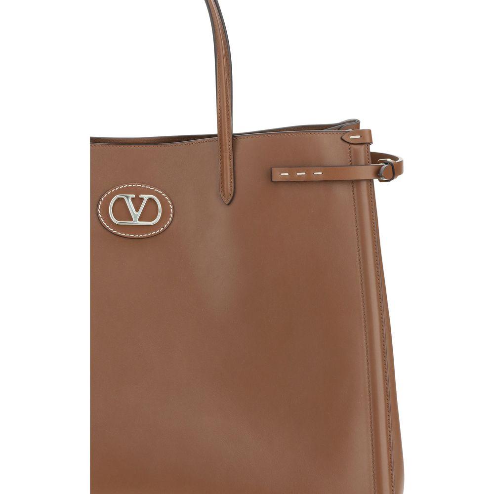 Valentino Garavani Large Antibes Tote Bag Valentino Garavani Sienna