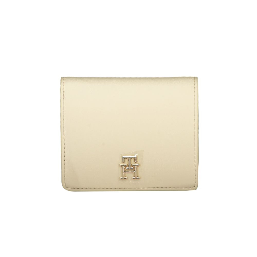 Tommy Hilfiger Beige Polyethylene Wallet Tommy Hilfiger Wheat