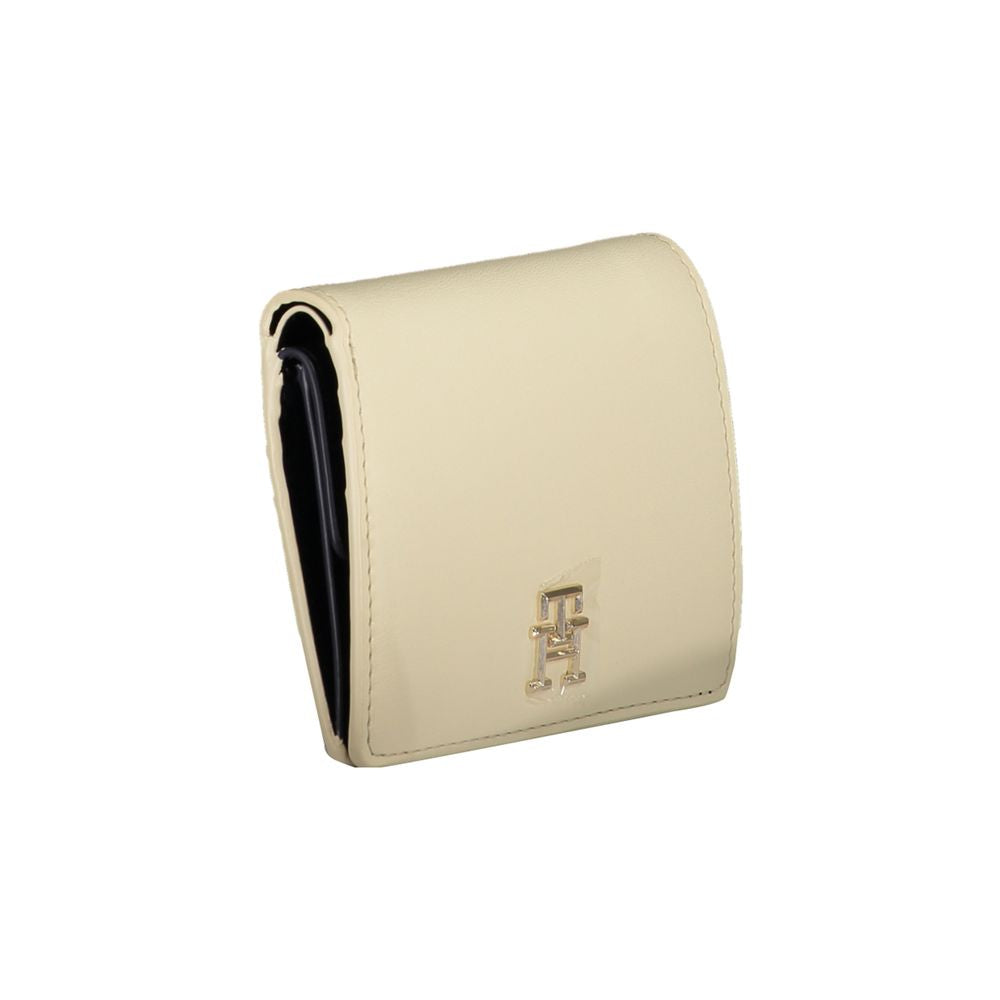 Tommy Hilfiger Beige Polyethylene Wallet Tommy Hilfiger Gray