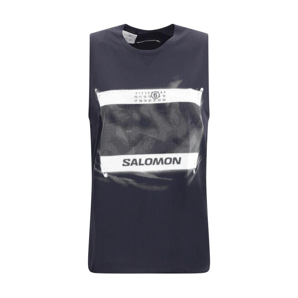 MM6 Mm6 X Salomon Tank Top MM6 Dark Slate Gray
