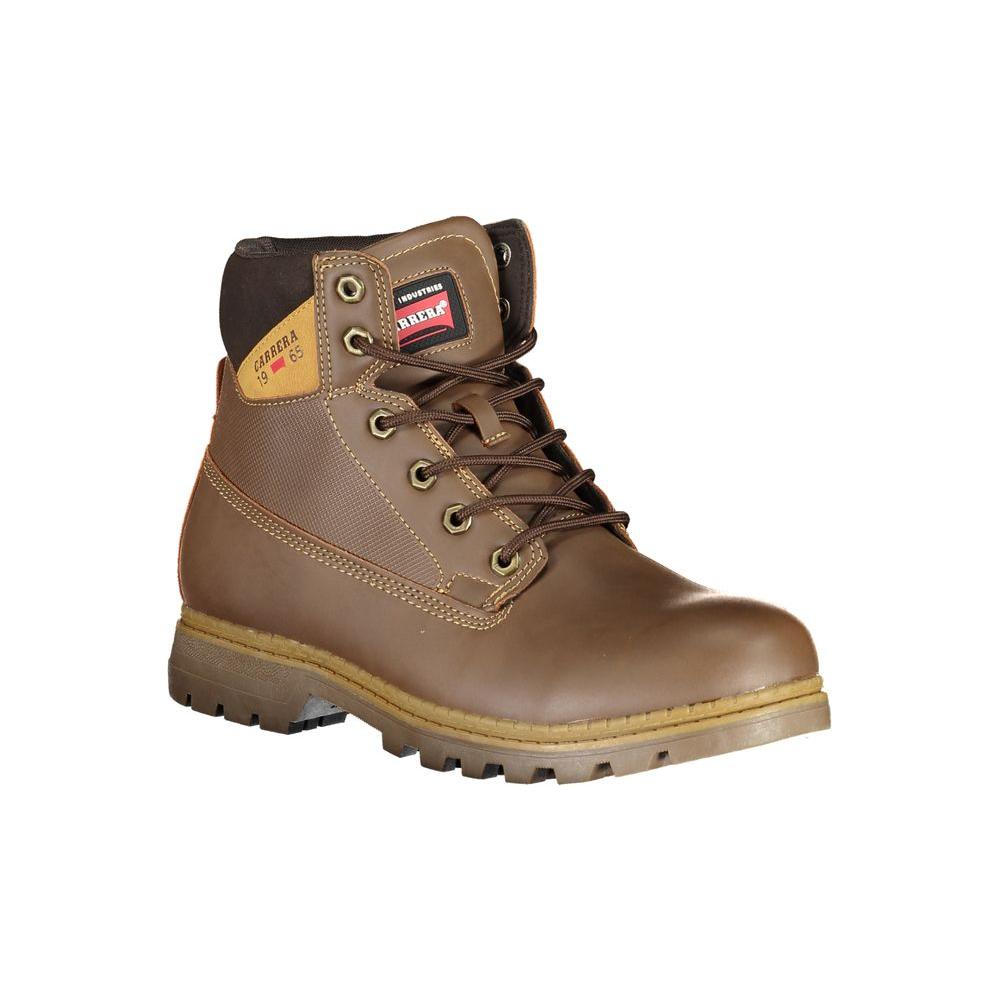 Carrera Chic Lace-Up Boots with Contrasting Details Carrera Dim Gray