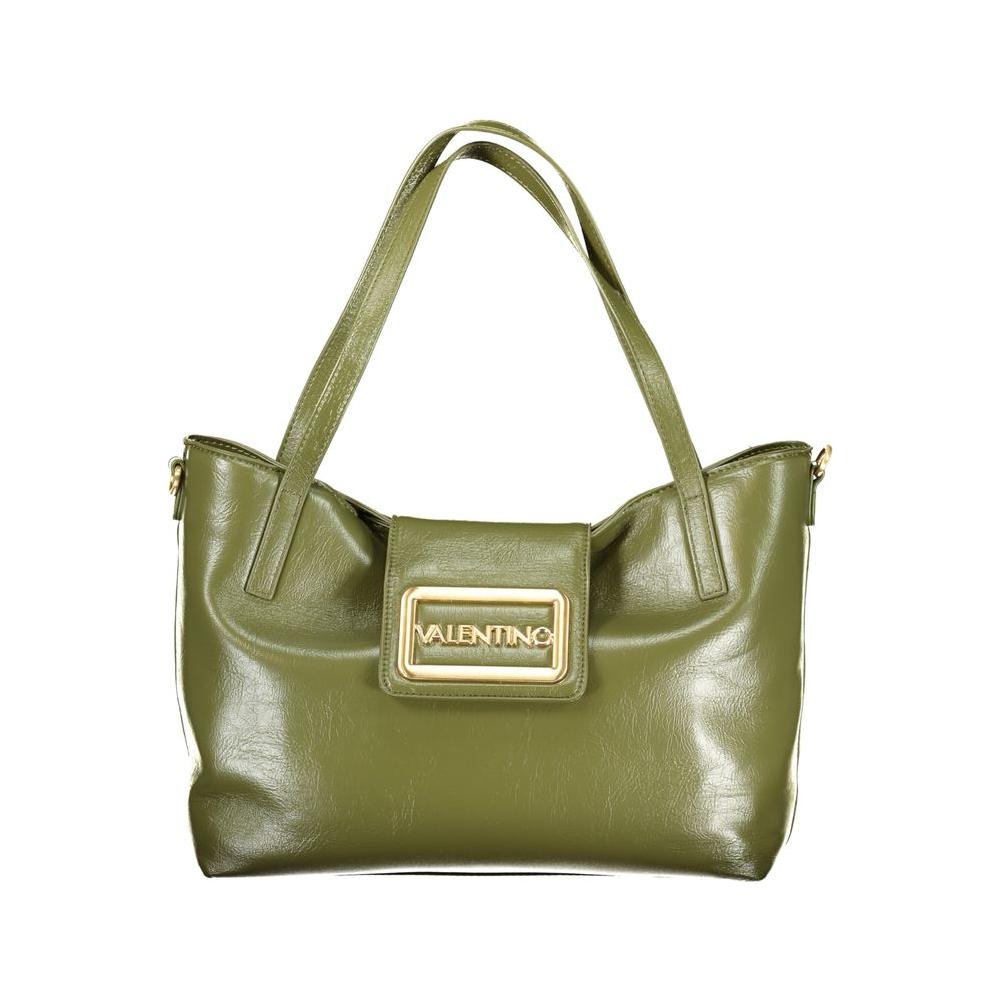 Valentino Bags Green Polyethylene Women Handbag Valentino Bags Dim Gray