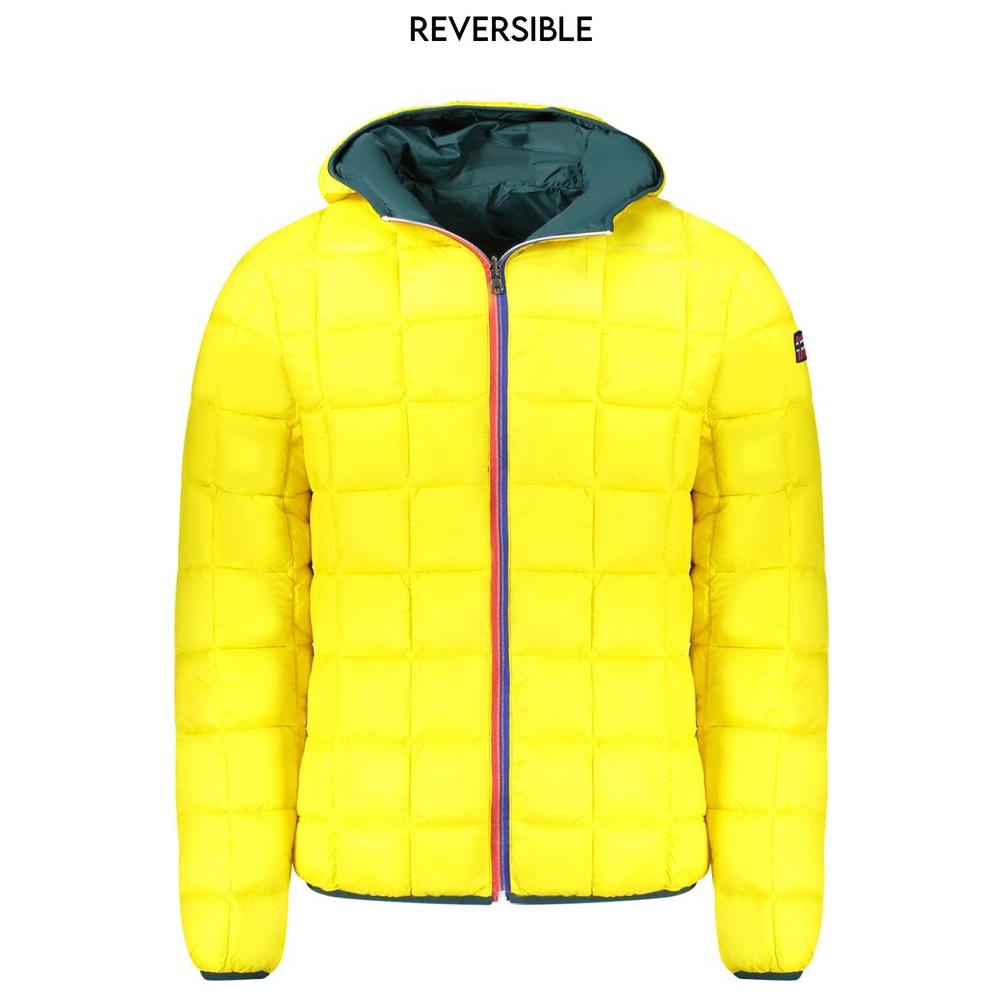 Norway 1963 Green Polyamide Men Jacket Norway 1963 Yellow