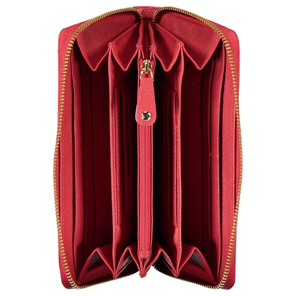 Valentino Bags Red Polyethylene Wallet Valentino Bags Tomato