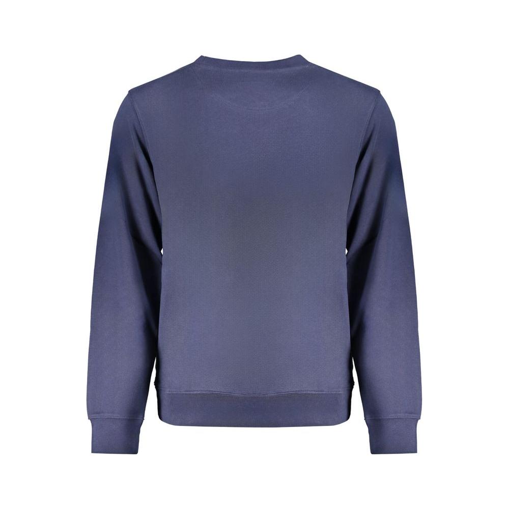Wrangler Blue Cotton Sweater Wrangler Dim Gray