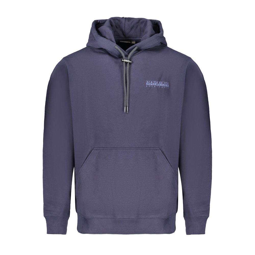 Napapijri Blue Cotton Sweater Napapijri Dim Gray