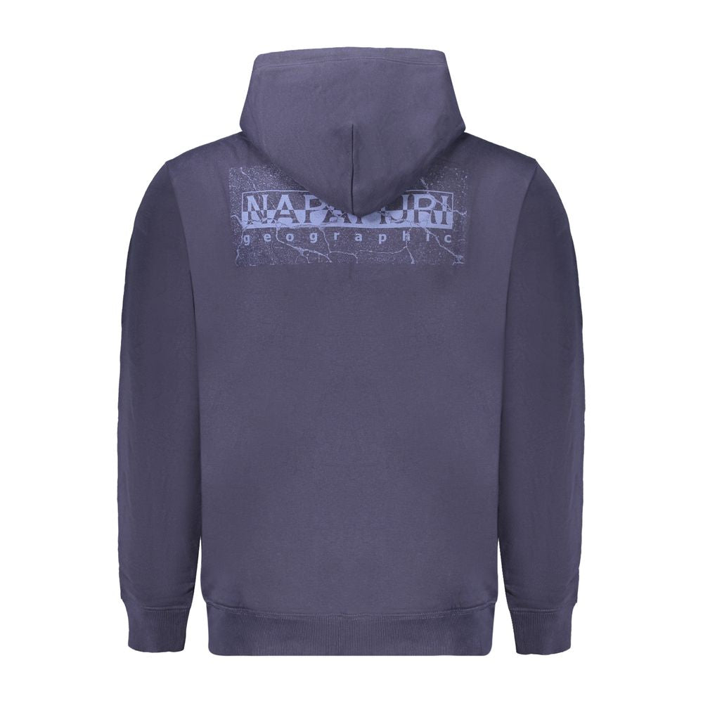 Napapijri Blue Cotton Sweater Napapijri Dim Gray