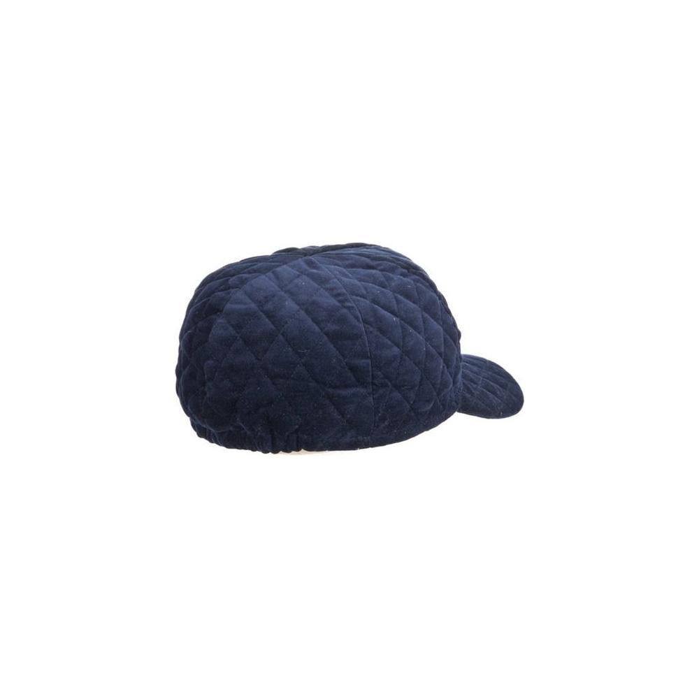 Denny Rose Blue Cotton Hat Denny Rose Dark Slate Gray