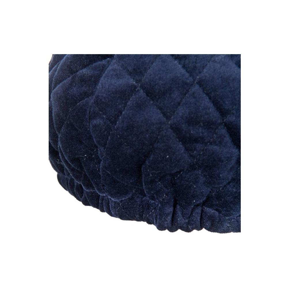 Denny Rose Blue Cotton Hat Denny Rose Dark Slate Gray