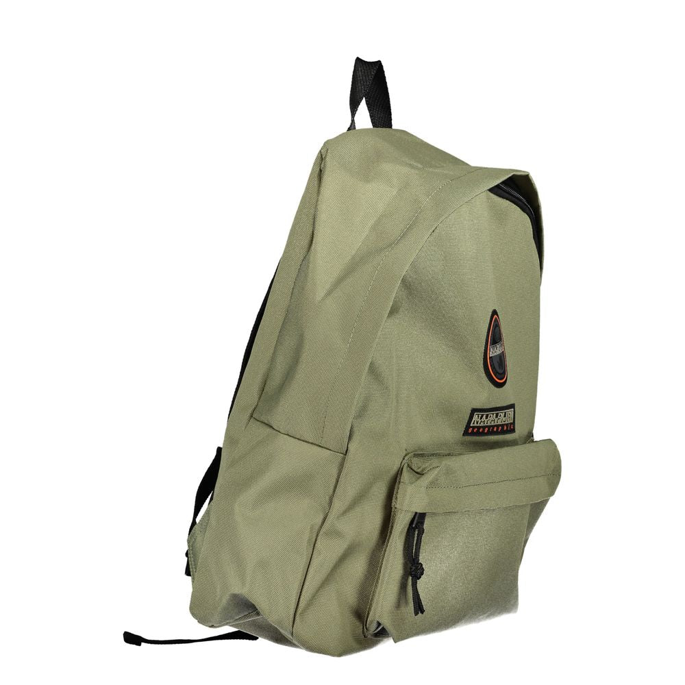 Napapijri Eco-Conscious Green Backpack with Sleek Design Napapijri Slate Gray