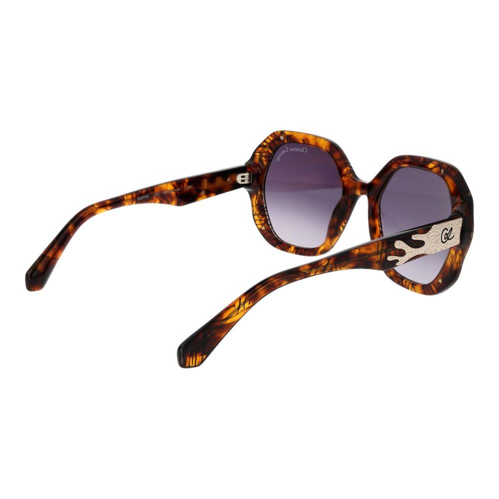 Christian Lacroix Brown Women Sunglasses Christian Lacroix Dark Slate Gray