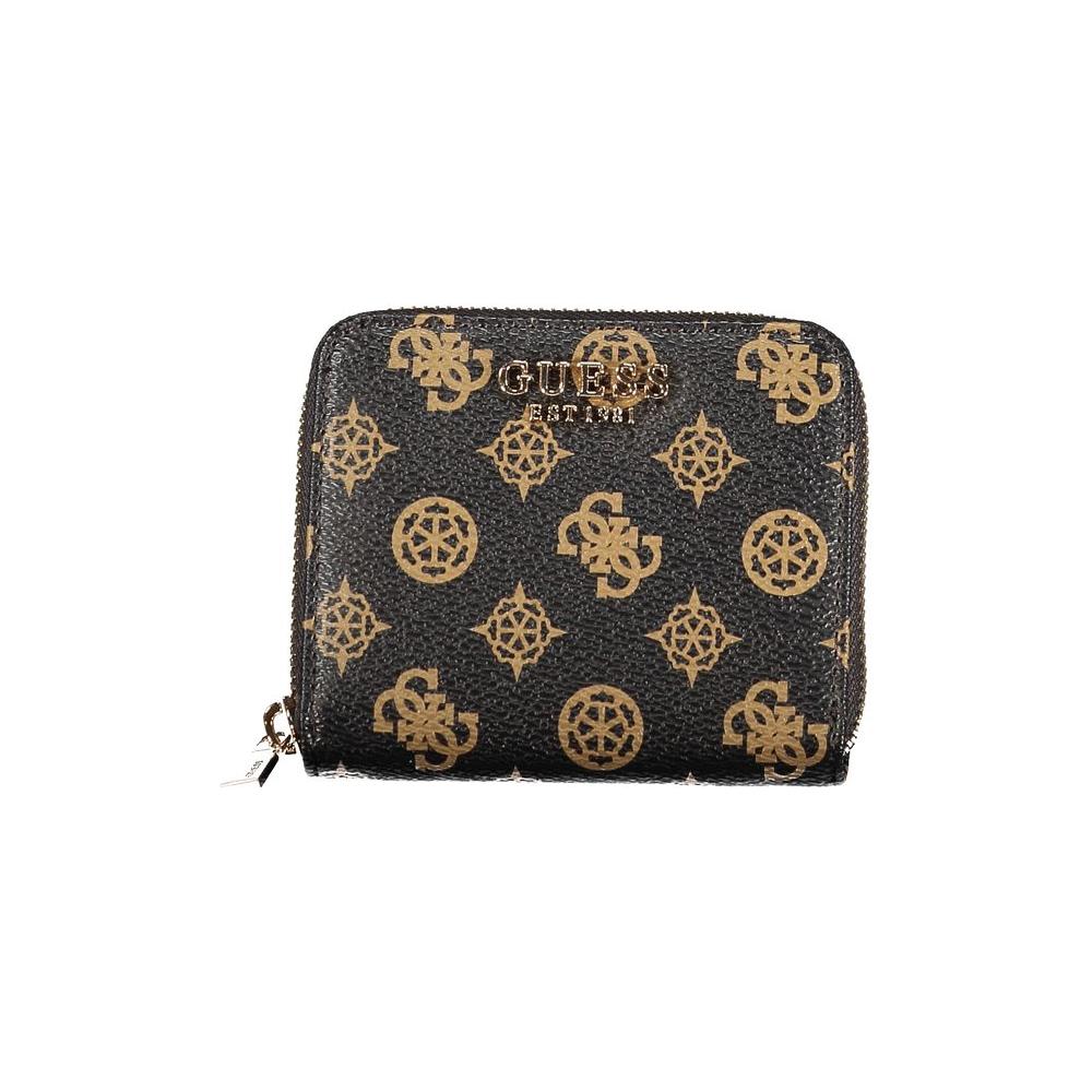 Guess Jeans Brown Polyethylene Wallet Guess Jeans Dark Slate Gray