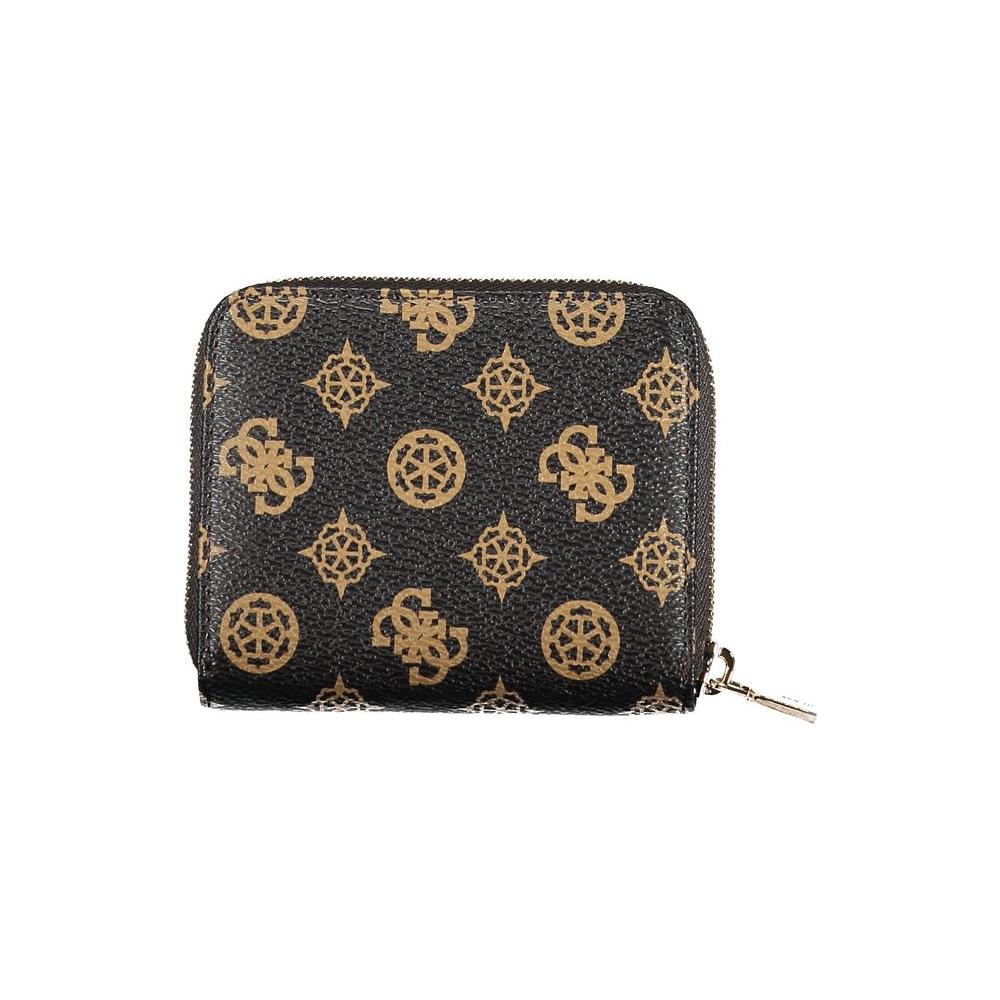 Guess Jeans Brown Polyethylene Wallet Guess Jeans Dark Slate Gray