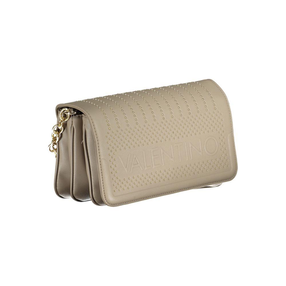 Valentino Bags Beige Polyethylene Handbag Valentino Bags Rosy Brown
