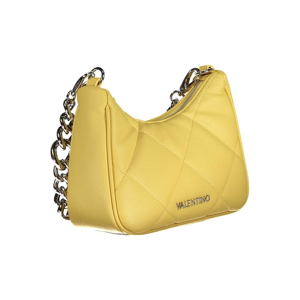 Valentino Bags Yellow Polyethylene Handbag Valentino Bags Dark Khaki