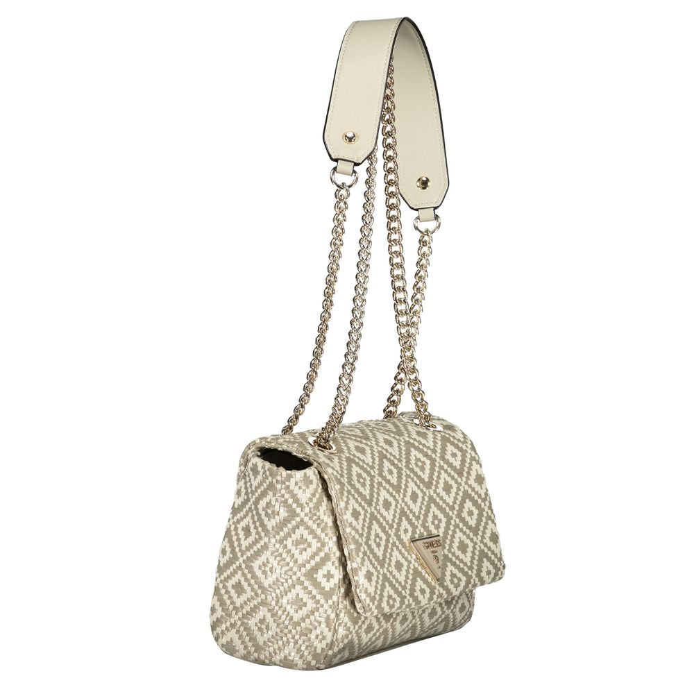 Guess Jeans Gray Polyethylene Handbag Guess Jeans Gray