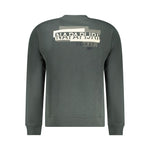 Napapijri Green Cotton Men Sweater