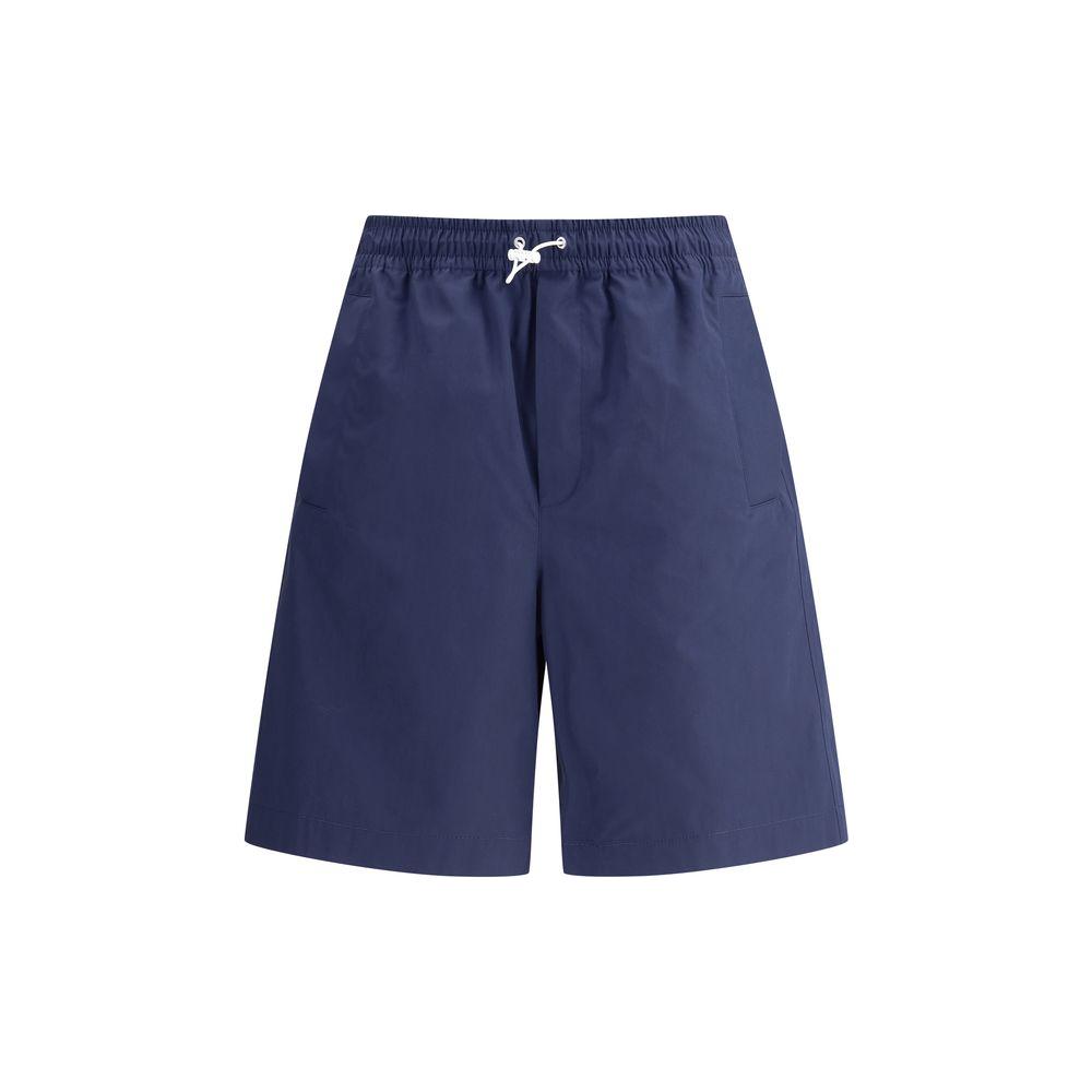 Gucci Logoed Shorts Gucci Dark Slate Gray