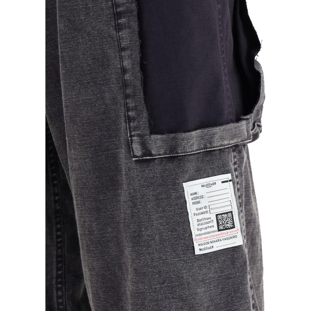 Maison Mihara Yasuhiro Baggy cotton Pants Maison Mihara Yasuhiro Dark Slate Gray