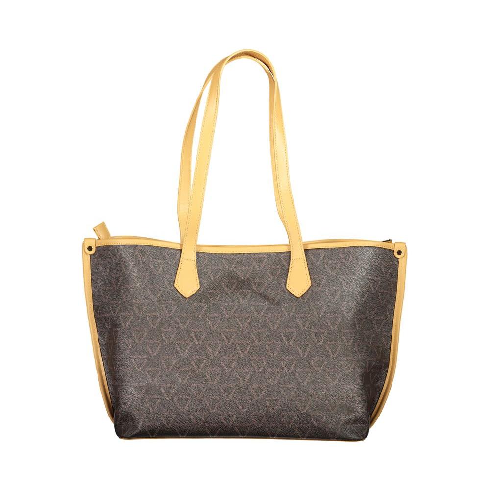 Valentino Bags Brown Polyethylene Handbag Valentino Bags Dim Gray