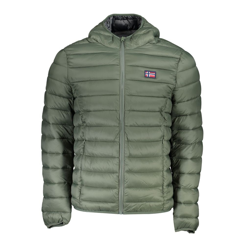 Norway 1963 Emerald Haven Polyamide Hooded Jacket Norway 1963 Dim Gray